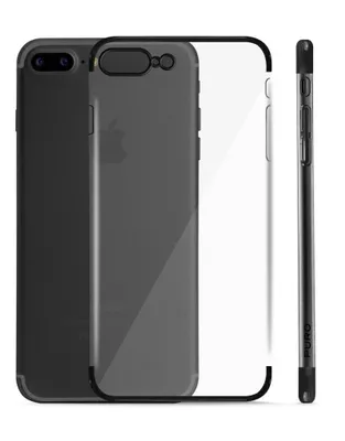 Produktbild von PURO IPC755VERGEBLK, Cover, Apple, iPhone 6/6s/7/8 Plus, 14 cm (5.5"), Schwarz, Transparent