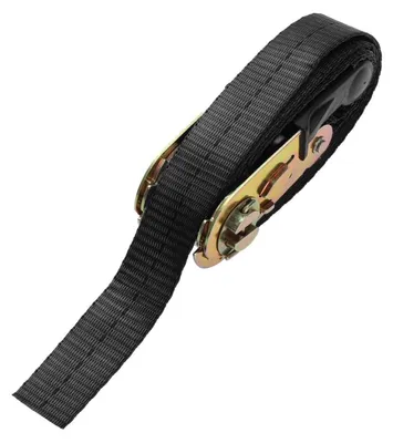 Produktbild von Ratschen-Zurrgurte Schwarz 3m 800kg Stahl & Nylon 1 Stück
