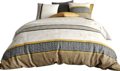 Image de Housse couette + 2 taies Cario