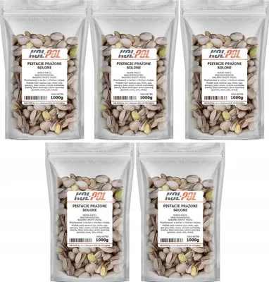 Zdjęcie produktu dla PISTACJE PRAŻONE SOLONE 5kg Naturalne duże świeże wysoka jakość Kol-Pol