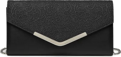 Produktbild von Miss Lulu Damen Clutch Abendtasche Kettentasche Handtasche Hochzeit Umhängetasche