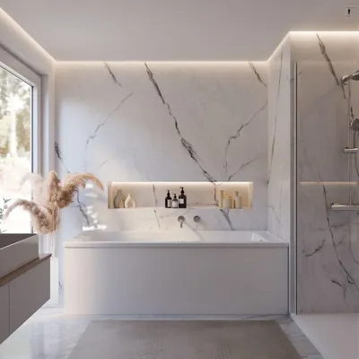 Produktbild von Schulte Badewanne Rechteck Modell Como, 180x80 cm, Weiß Sanitäracryl, inkl. Fußgestell und Ab- und Überlauf