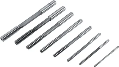 Obrázek produktu pro 8ks HSS sklíčidlo výstružníků Sada frézovacích nástrojů 3/4/5/6/7/8/9/10mm s rovnou stopkou