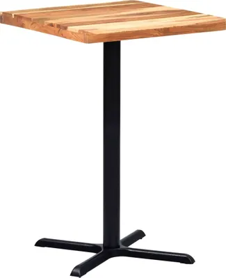 Immagine prodotto di Gamba per Tavolino da Bar Nero 76x76x107cm in Ghisa