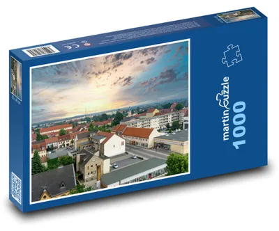 Zdjęcie produktu dla Puzzle 1000 Zachód Słońca nad Templinem - martinpuzzle
