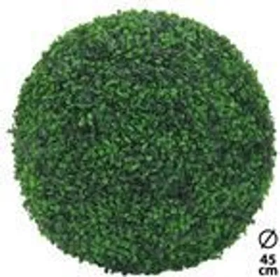 Produktbild von Deko Buchsbaum 45 cm Künstlich Buchsbaumkugel Kugel Künstliche Pflanzen Pflanze Buchskugel Kunstpflanze Buchskugel Decovego