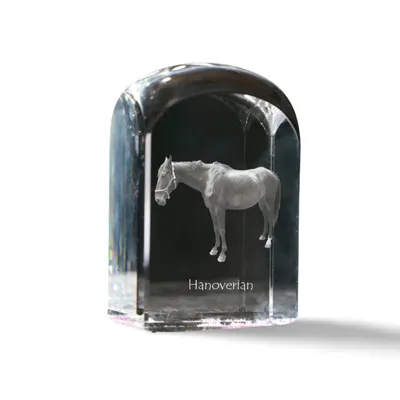 Imagen del producto de Hannoveriano sello de cristal con caballo Art-Dog