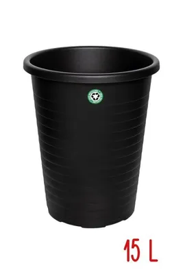 Obrázek produktu pro Koš na papír 15 l - černý