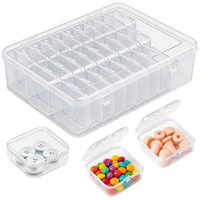Productafbeelding van 30 Stuks Kleine Opbergdoosjes voor Kleine Onderdelen