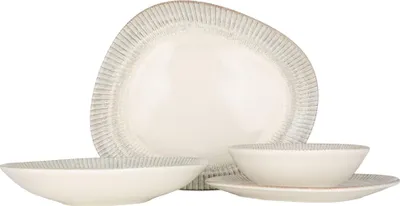 Produktbild von Bonna Geschirrset  - Galata - 24 teilig - 6 Personen - Porzellan