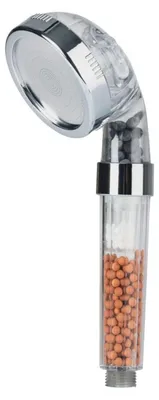 Produktbild von EASYmaxx Wellness Duschkopf Mineralperlen Handbrause Hochdruck Wassersparend
