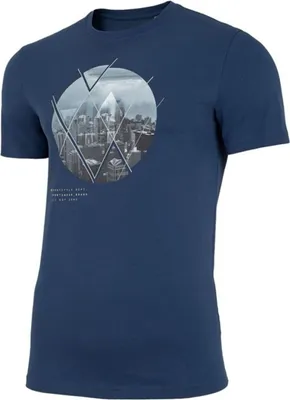 Produktbild von 4F Tshirts TSM023, H4L21TSM023DENIM, Größe: 173