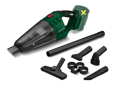 Produktbild von PARKSIDE® 20 V Akku-Handstaubsauger mit Bodendüse »PHSSA 20-Li C1«, ohne Akku und Ladegerät