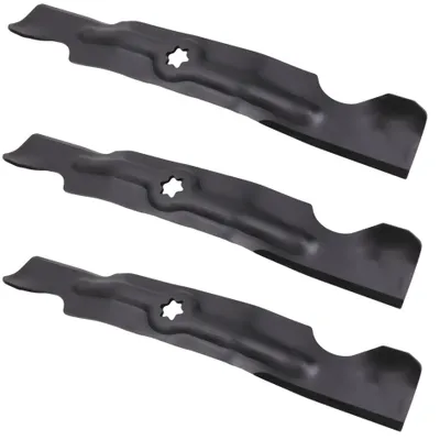 Zdjęcie produktu dla 3x 45cm nóż do kosiarki Cub Cadet CC GT RZT 1223 1224 1225 50 KHP / 742-04053