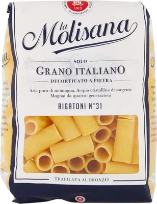 Produktbild von 10x Pasta La molisana 100% Italienisch Rigatoni n° 31 Nudeln 500 g