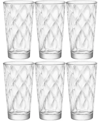 Produktbild von Bormioli Rocco Longdrinkglaser - 6x Stuck - Glas - 370 ml