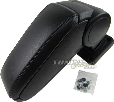 Produktbild von Armlehne Mittelarmlehne MAL LEDER SCHWARZ für Skoda Fabia 1 6Y 1999-2007