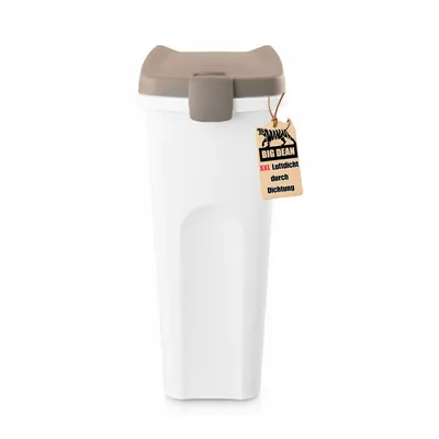 Produktbild von BigDean Futterbehälter 40 Liter mit Rädern Dichtungsring verbindbar