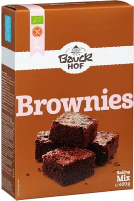 Produktbild von GLUTENFREIE -BROWNIE-MISCHUNG 400 g – BAUCK HOF