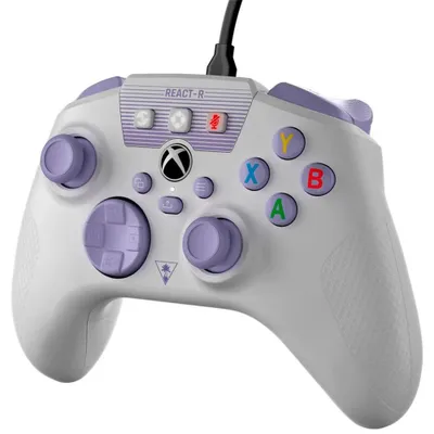 Produktbild von Turtle Beach REACT-R, Gamepad, PC, Xbox One, Xbox Series S, Xbox Series X, D-Pad, Menü-Taste, Schaltfläche Teilen, View button, Analog / Digital, Kabelgebunden, USB