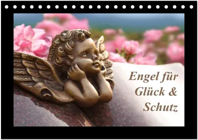 Produktbild von Engel für Glück & Schutz (Tischkalender 2026 DIN A5 quer), CALVENDO Monatskalender