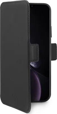 Produktbild von Celly PrestigeM, Folio, Apple, iPhone XR, 15,5 cm (6.1"), Schwarz