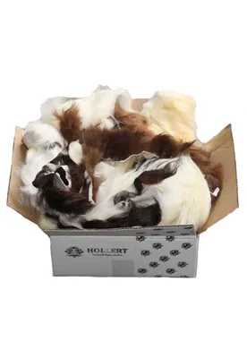 Produktbild von Lammfell Bastelfelle 1,5 kg Natur Mix -