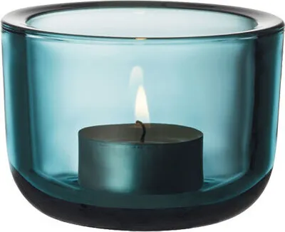 Immagine prodotto di portacandele iittala Valkea, blu mare
