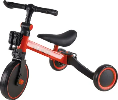 Produktbild von Trike Fix Mini Laufdreirad 3in1 mit Pedalen rot
