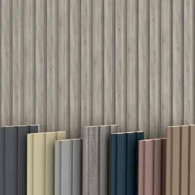 Produktbild von BEATS Lamellen 2,75m HEXIM - MDF Holz Lamellenwand Wandpaneele Lamellenverkleidung Wandverkleidung Lamellenpaneele Holzpaneele Natur (1 Abschlussprofil, Beats Standard Sonoma)