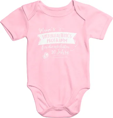 Produktbild von Baby Body Mama`s Unterhaltungsprogramm für die nächsten 20 Jahre Baumwolle Moonworks® 3-6 Monate