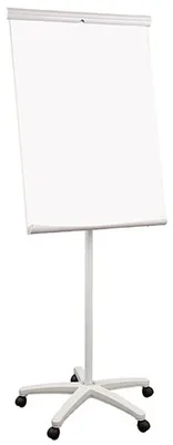 Produktbild von Franken FC91, Freistehend, 670 x 950 mm, Porträt, Metall, Kunststoff, Grau, 5 Rad/Räder