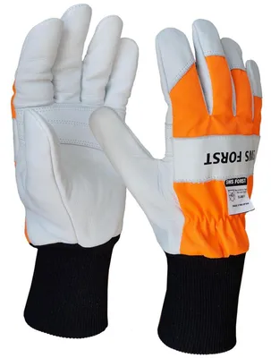 Produktbild von SWS Forst Schnittschutzhandschuh Forsthandschuh Klasse 1 Größe M