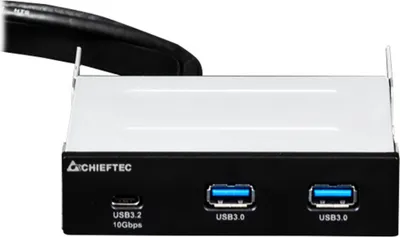 Zdjęcie produktu dla Chieftec MUB-3003, Czarny, 102 mm, 135 mm, 25 mm, 300 g, 1 szt.