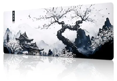 Productafbeelding van Gaming-muismat – 1200 x 400 x 3 mm – Grote muismat – Verbetert precisie en snelheid, hoogwaardige rubberen muismat