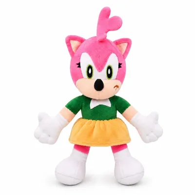 Produktbild von Wiztex Kuscheltier Amy Rose Sonic Plüschfigur - 28 cm Stofftier The Hedgehog Plüschtier Horror Spielzeug Stofftier Geschenk für Kinder