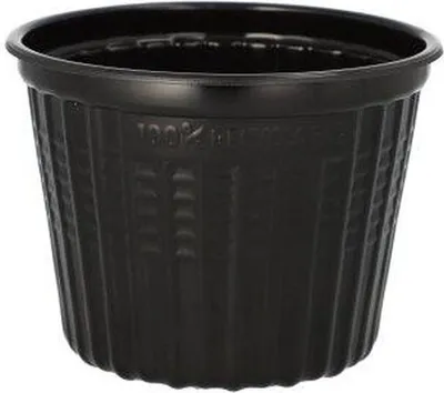 Produktbild von Mehrweg-Snack- und Suppenbecher PP 500 ml Ø 11,5 cm · 8,5 cm schwarz