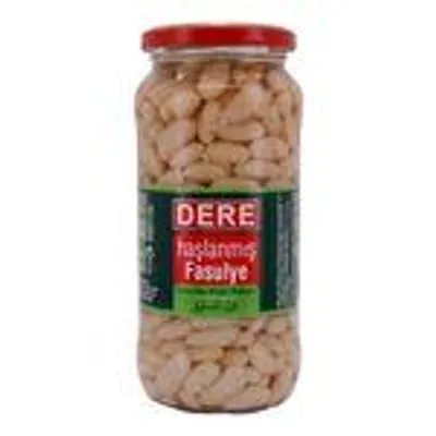 Dere Gekochte Weiße Bohnen in Salzlake, 580 g, Abtropfgewicht 400 g