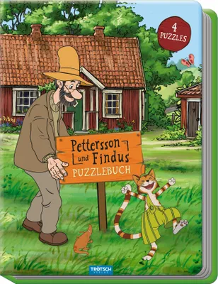 Produktbild von Trötsch Pettersson und Findus Puzzlebuch