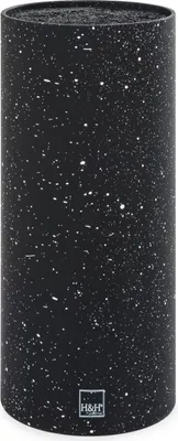 Produktbild von H&H leerer, runder Stamm in Granitoptik, 11x22 cm