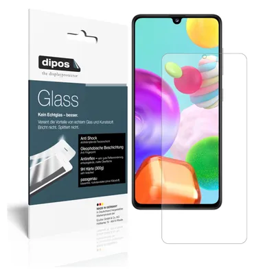 Obrázek produktu pro 2x ochranná fólie pro Samsung Galaxy A41 matná - anti-shock 9H fólie dipos Glass plastové sklo