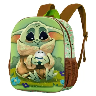 Obrázok produktu pre Jednokomorový 3D detský batoh Grogu, Baby Yoda