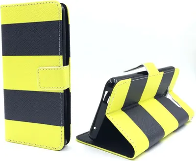 Produktbild von Handyhülle Tasche für Handy ZTE Blade L3 Dont Schwarz / Gelb
