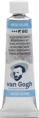 Zdjęcie produktu dla Van Gogh 20018431 Farba akwarelowa Interference White 10 ml 1 szt.