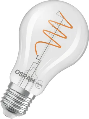 Obrázek produktu pro OSRAM Vintage 1906 Classic, teplá bílá LED žárovka se spirálovým vláknem v klasickém tvaru, výkon 5,9 W pro 806 lm, patice E27, čiré barevné sklo, průměr 60 mm, 2700 K