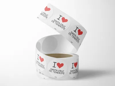 Zdjęcie produktu dla 250 samoprzylepnych etykiet, 5 cm, kolor biały