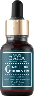 Image de Cos De Baha G Glycolic Acid 10 AHA Serum 30 ml