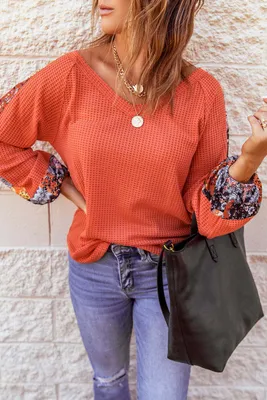 Produktbild von OMG Langarm-T-Shirt für Frauen Ettanesse orange L