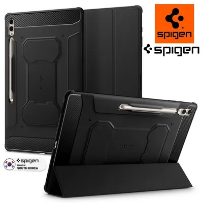 Produktbild von Spigen Rugged Armor Pro, Flip case, Samsung, Galaxy Tab S9 Ultra Galaxy Tab S8 Ultra, 37,1 cm (14.6"), 428 g