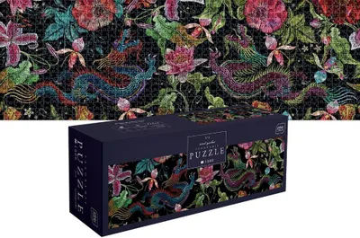 Produktbild von Panoramatické puzzle 1000 Tajomná záhrada 4